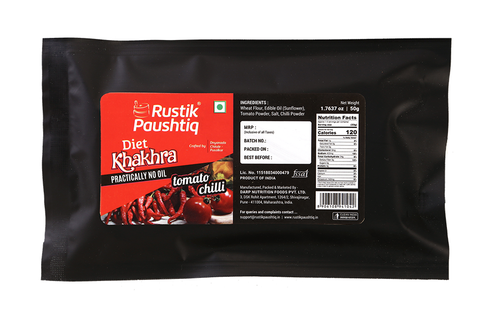 Tomato Chilli Khakhra 200gm Packet