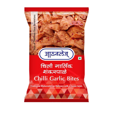 Chilli Garlic Shankarpale  200 gm