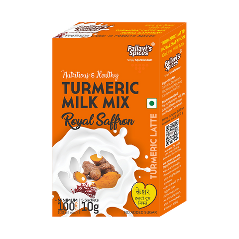 Royal Saffron Turmeric Milk Mix  50 gm