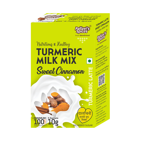 Sweet Cinnamon Turmeric Milk Mix  50 gm