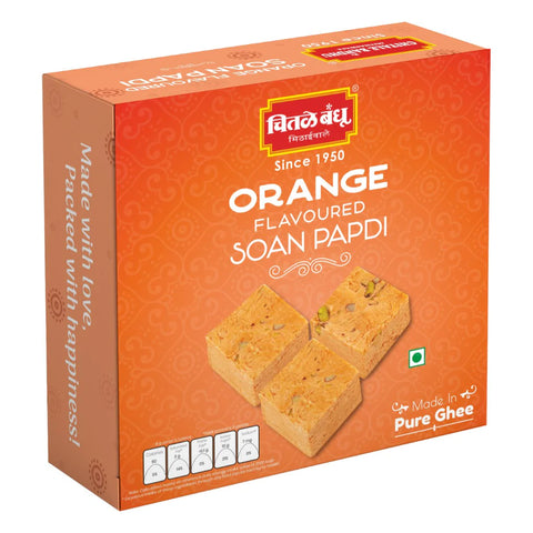 Chitale Soan Papdi Orange  200gm